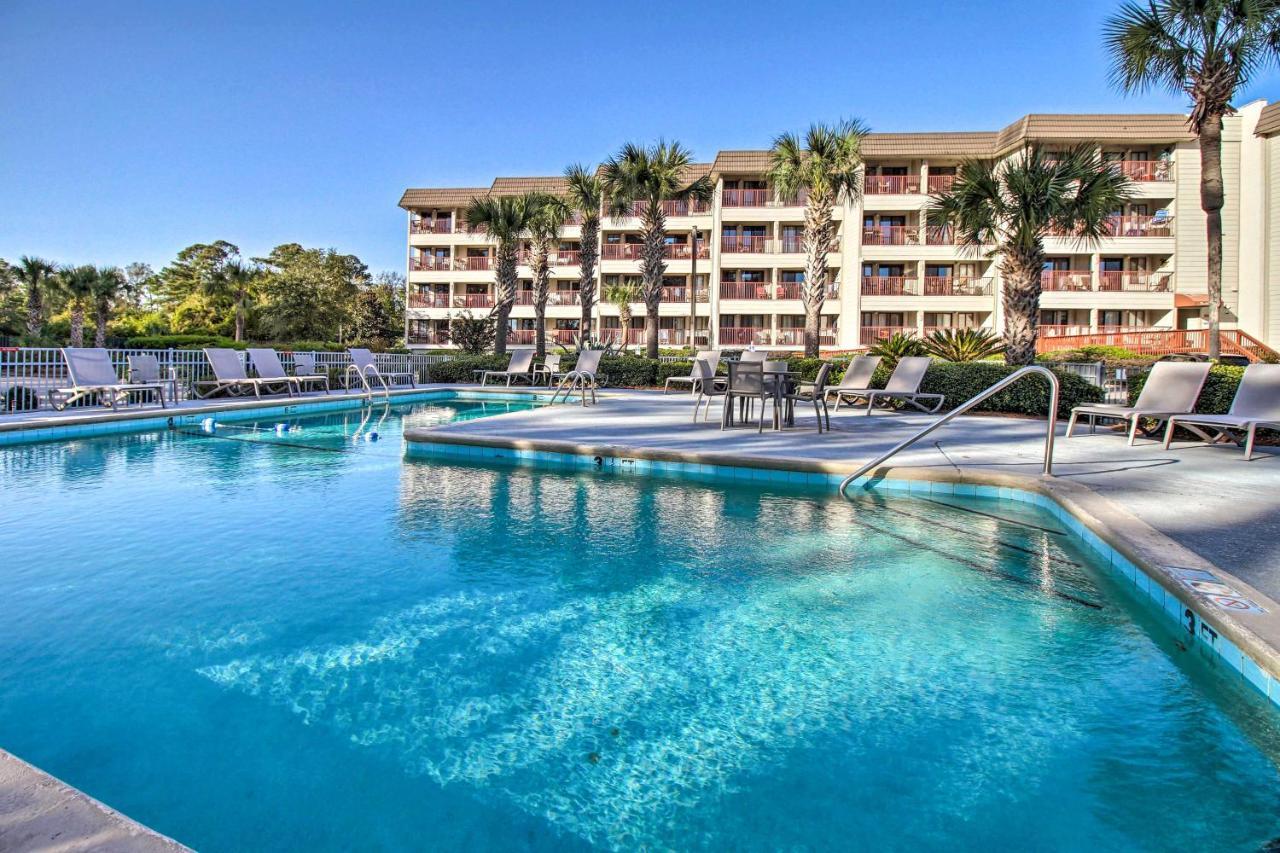 Bright Beach Condo On 50-Acre Hilton Head Resort! هيلتون رئيس جزيرة المظهر الخارجي الصورة